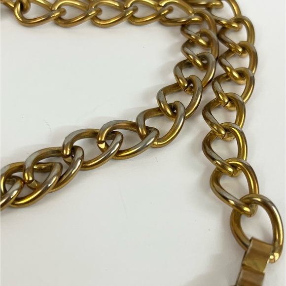 Vintage Bohemians New York Studio Gold Tone Statement Belt - Picture 15 of 16